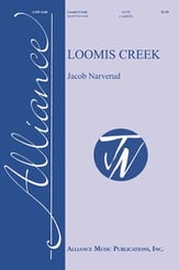 Loomis Creek SATB choral sheet music cover